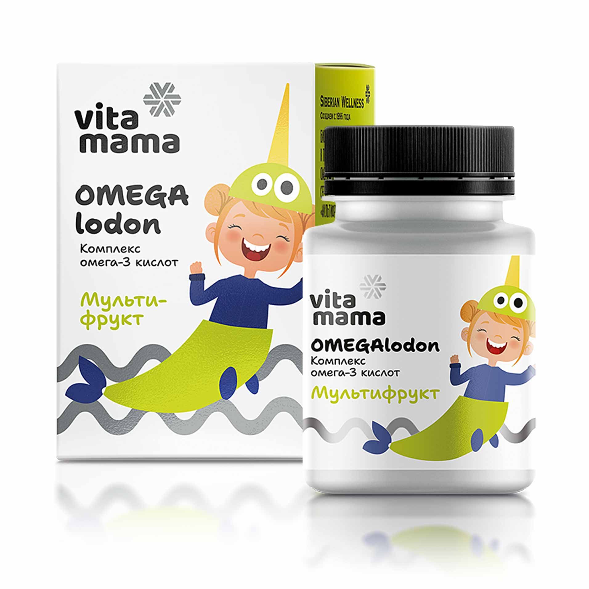 Dietary Supplement - OMEGAlodon (Multifruit) Complex of Omega-3 Acids