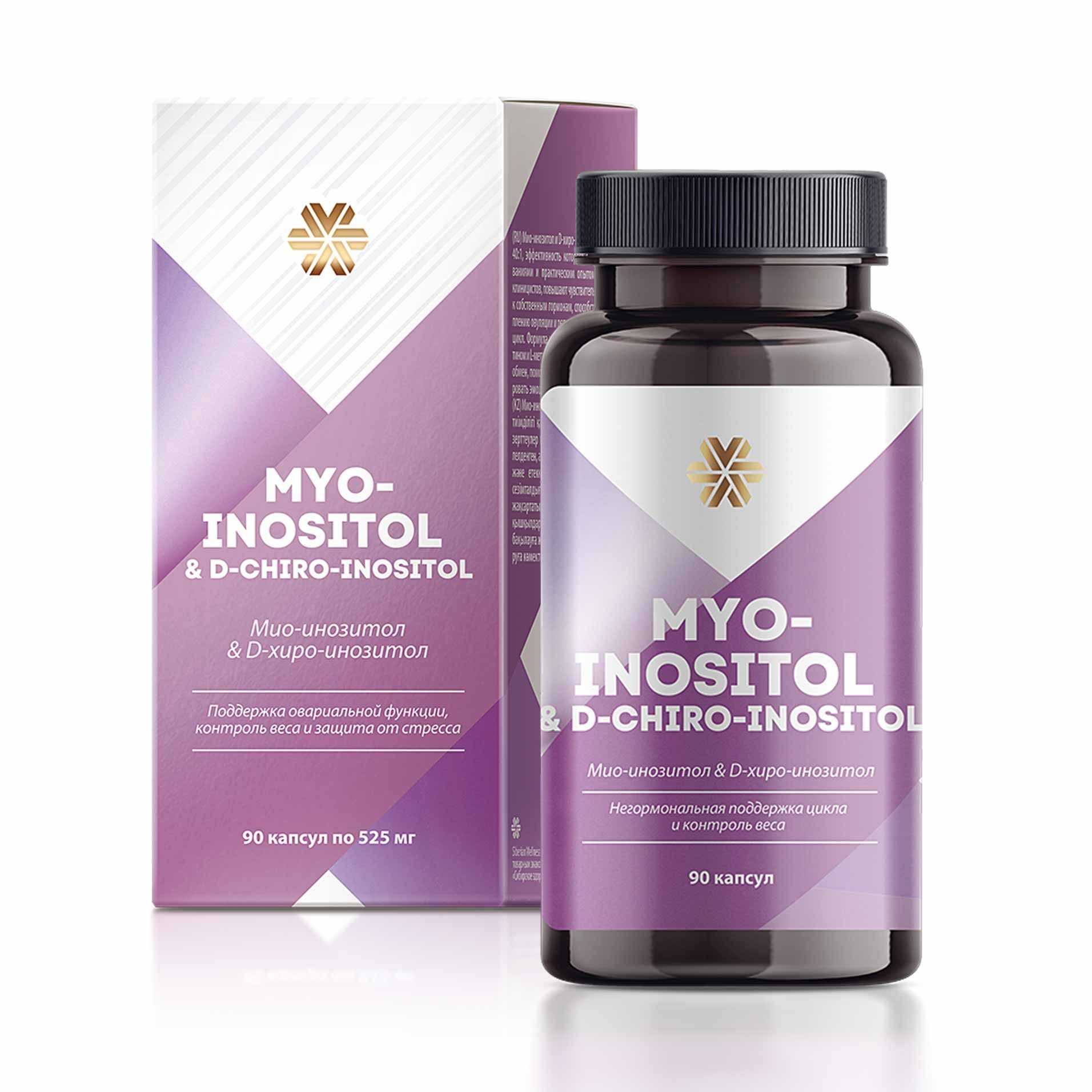 Suplemento dietético - Myo-Inositol & D-Сhiro-Inositol