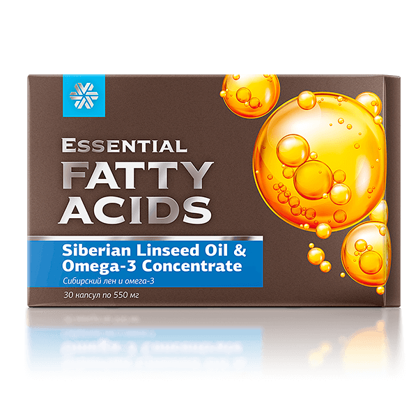 БАД - Siberian Linseed Oil and Omega-3 Concentrate